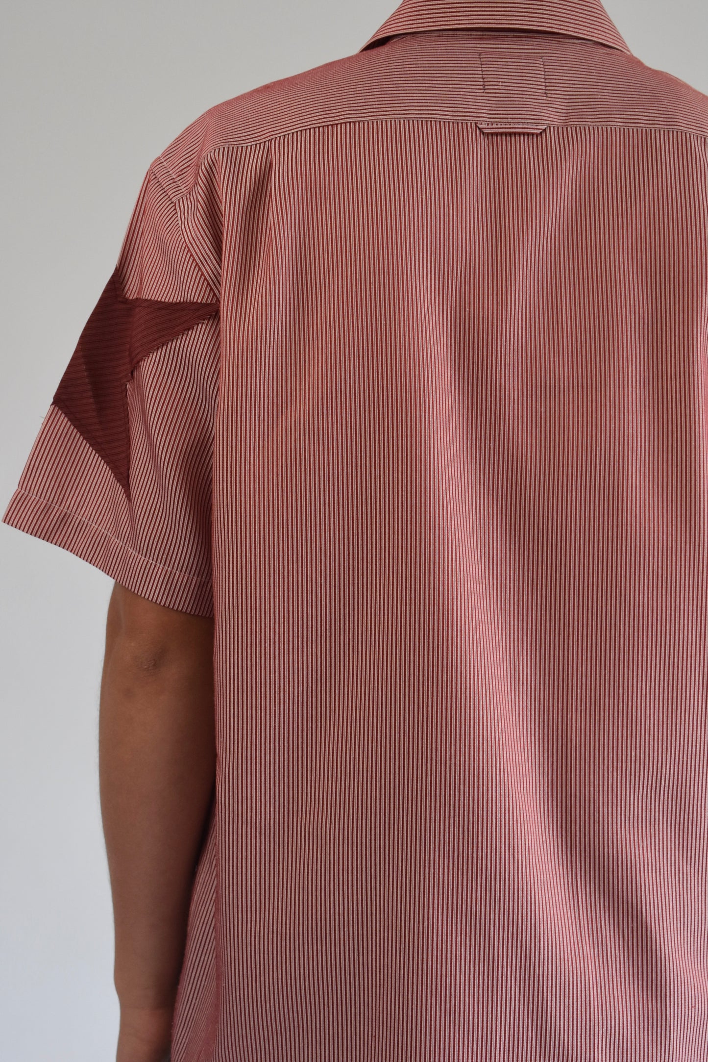 Star Sleeve Shirt - Red // AM066