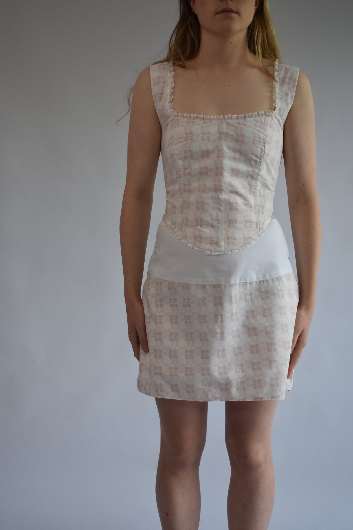 Carnation Corset Set - Pink // WF031