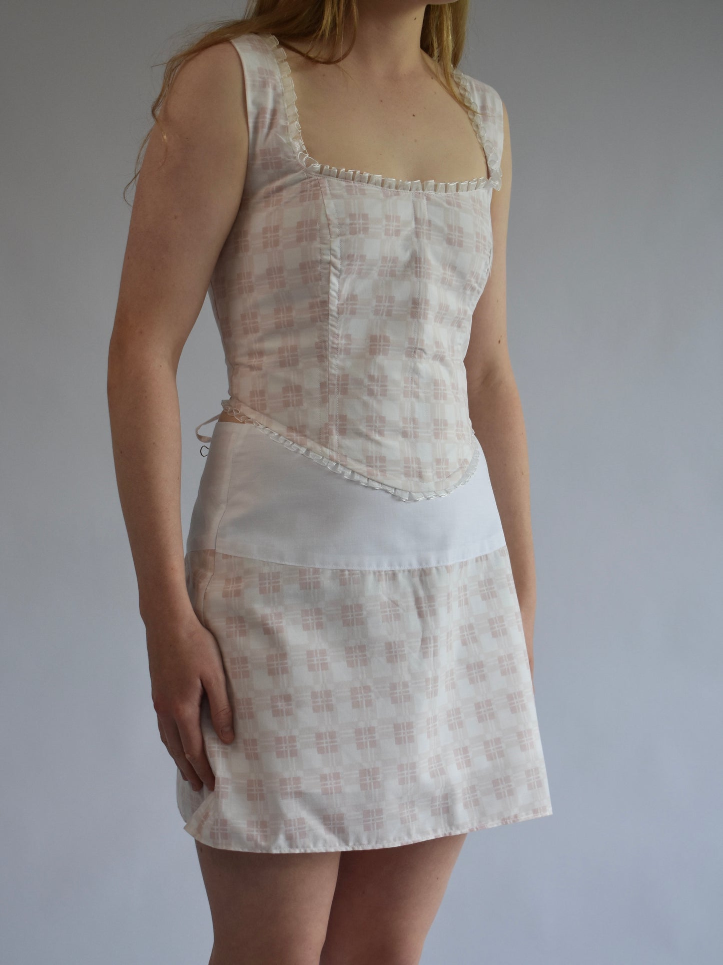 Carnation Corset Set - Pink // WF031