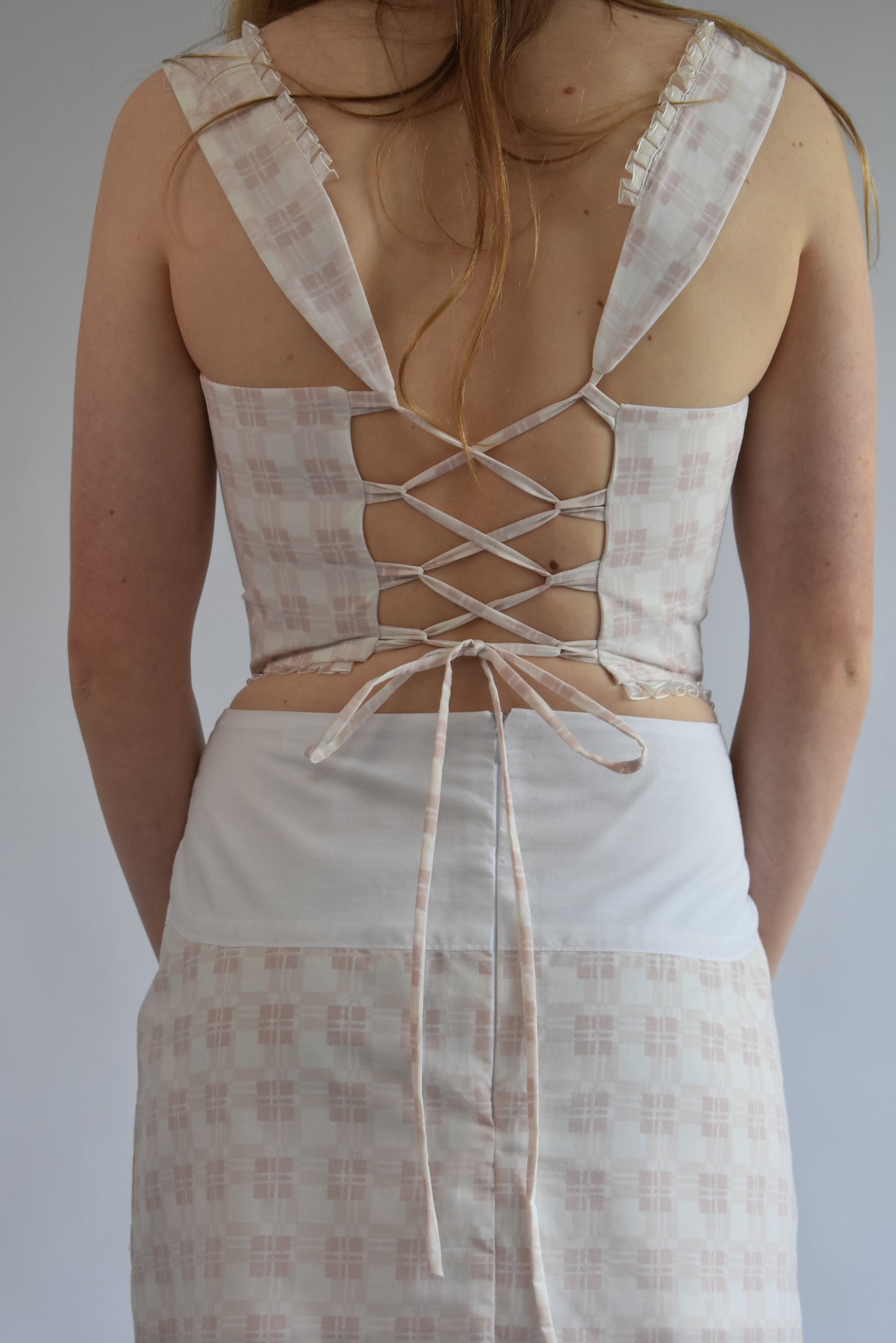 Carnation Corset Set - Pink // WF031