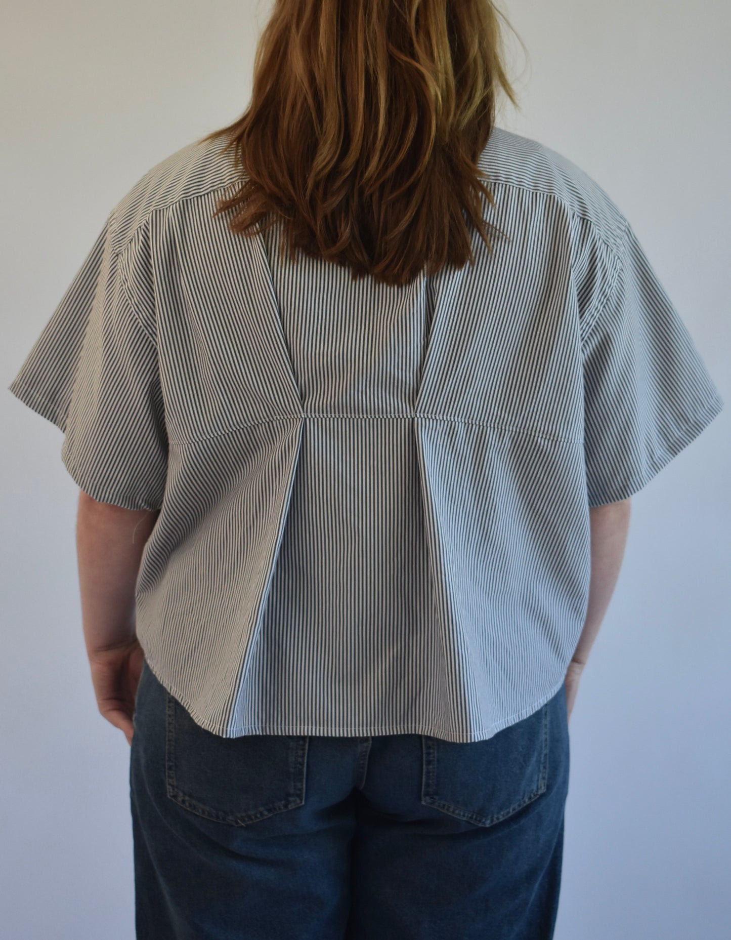 Tailored Clasp Shirt - Black // AM076