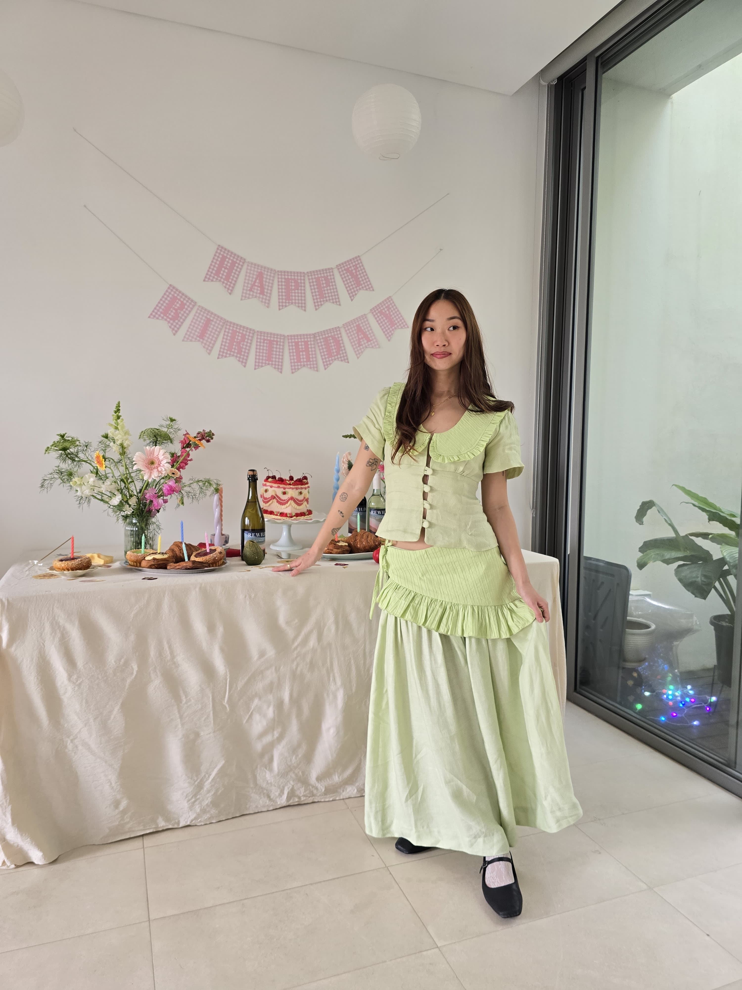 MULTI LAYERED SKIRT