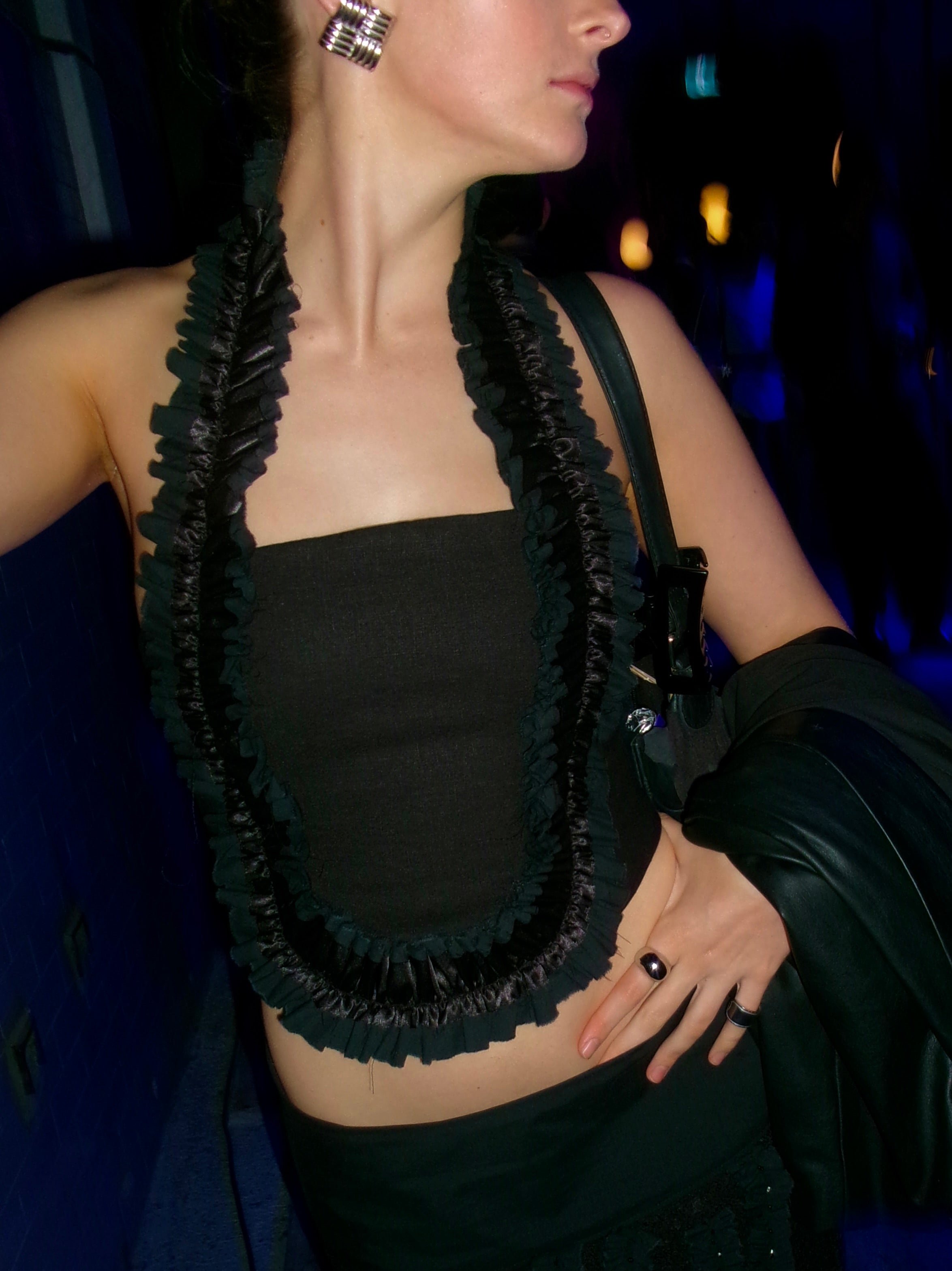 AENAOS KYKLOS CORSET HALTER TOP