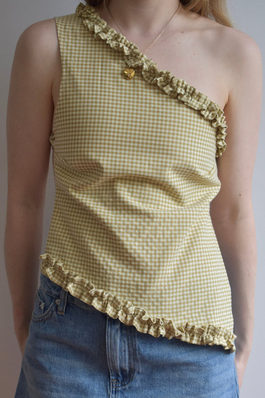 Clematis Top - Gingham //SP083