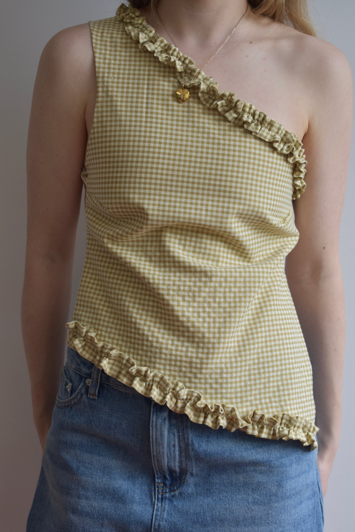 Clematis Top - Gingham //SP083