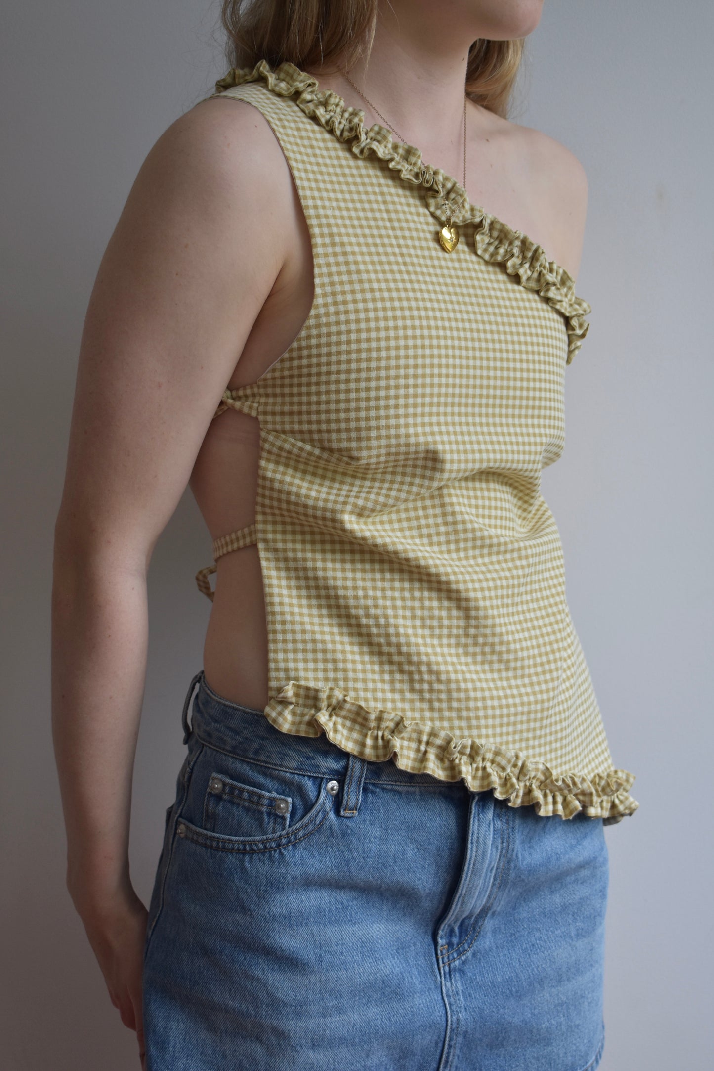 Clematis Top - Gingham //SP083