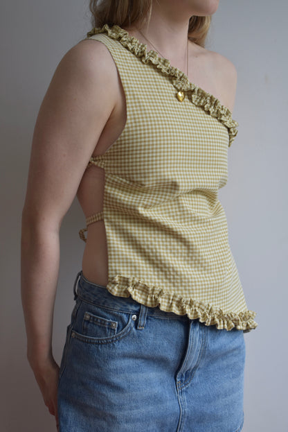 Clematis Top - Gingham //SP083