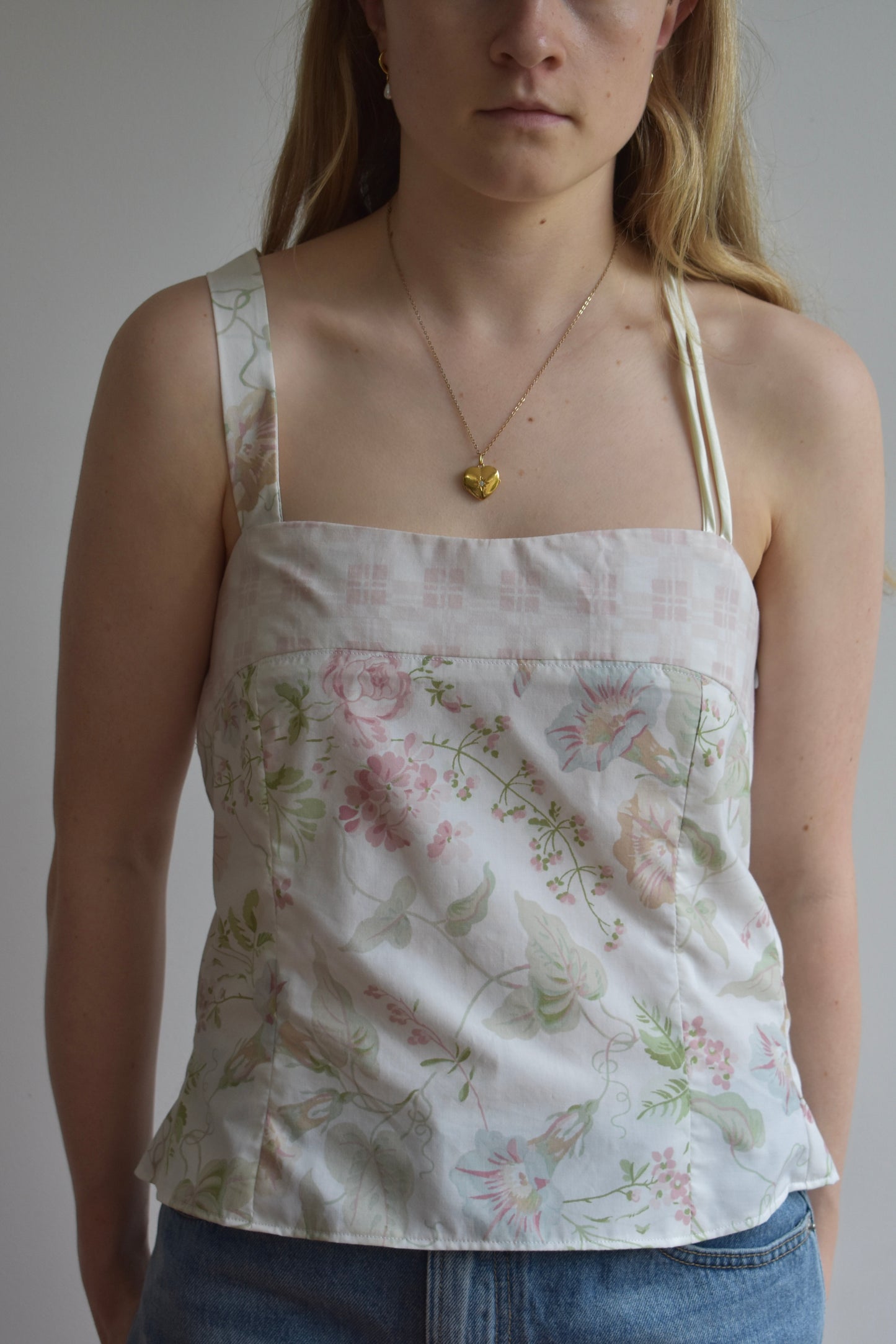 Asymmetrical Cami - Flora //SP088