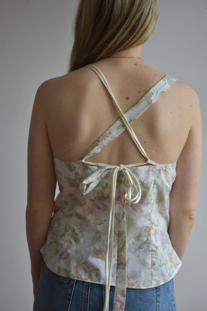 Asymmetrical Cami - Flora //SP088