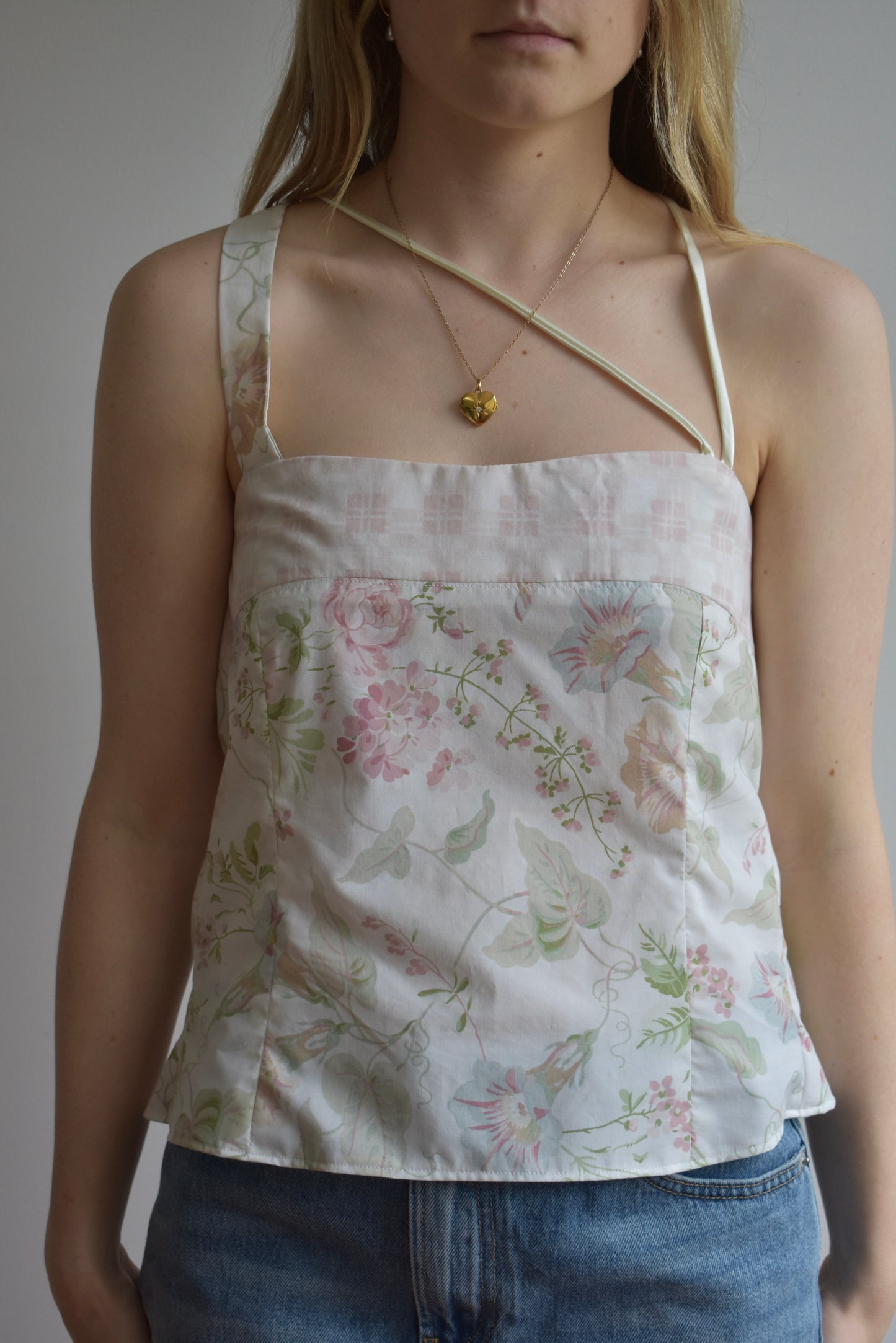 Asymmetrical Cami - Flora //SP088