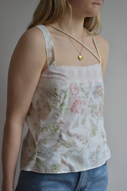 Asymmetrical Cami - Flora //SP088