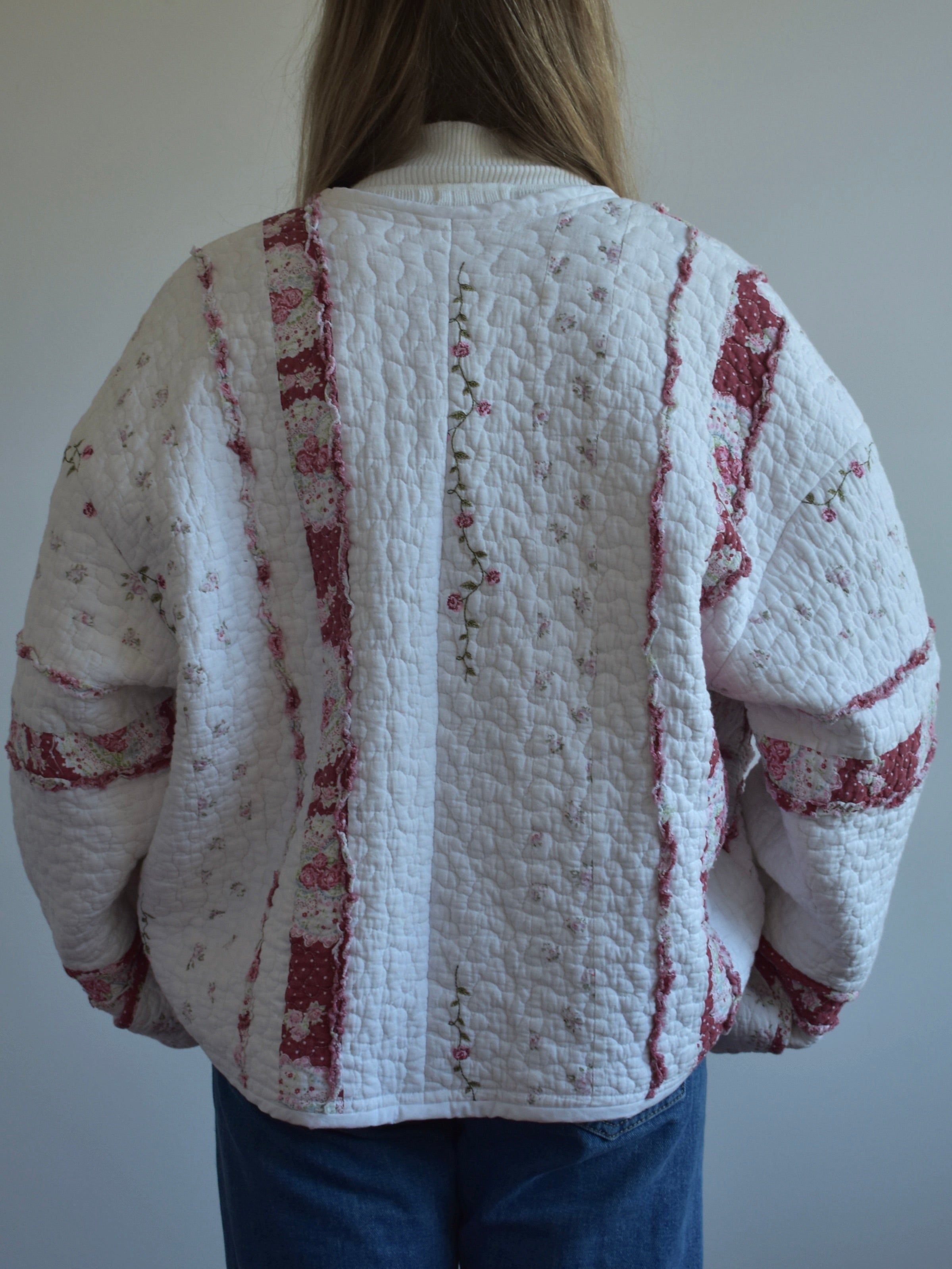 Asymmetrical Quilted Jacket // RE081
