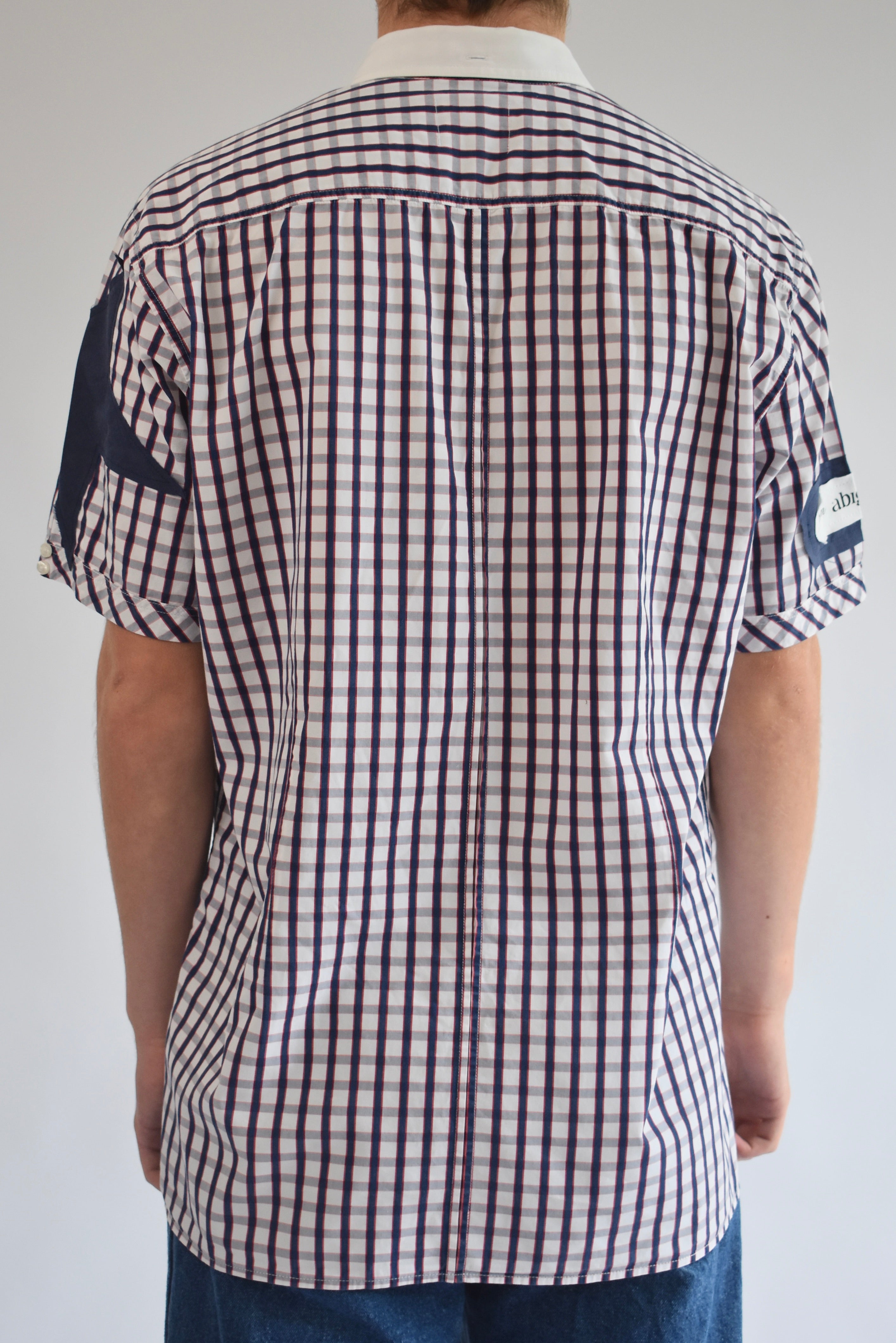 Star Sleeve Shirt - White // AM067