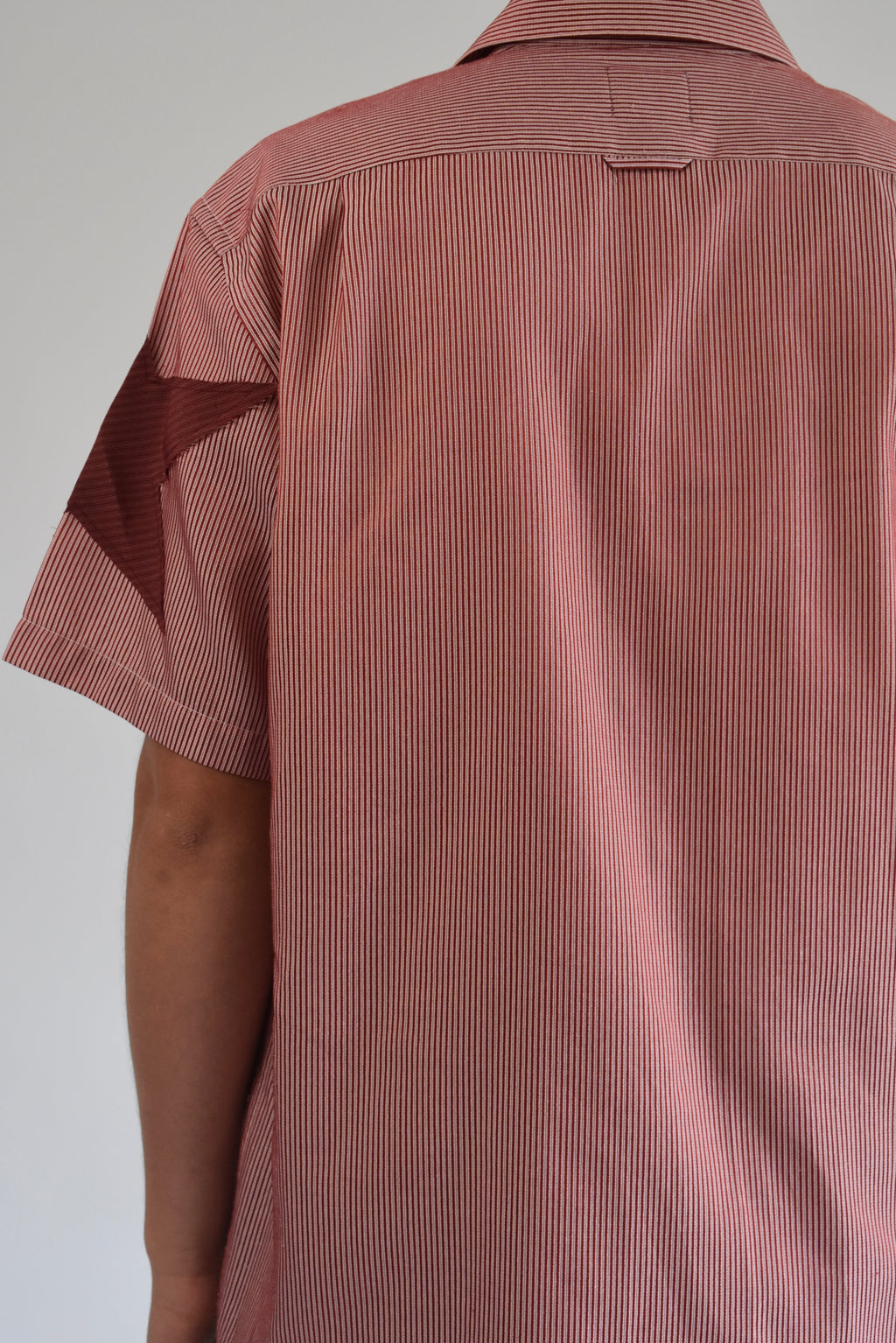 Star Sleeve Shirt - Red // AM066