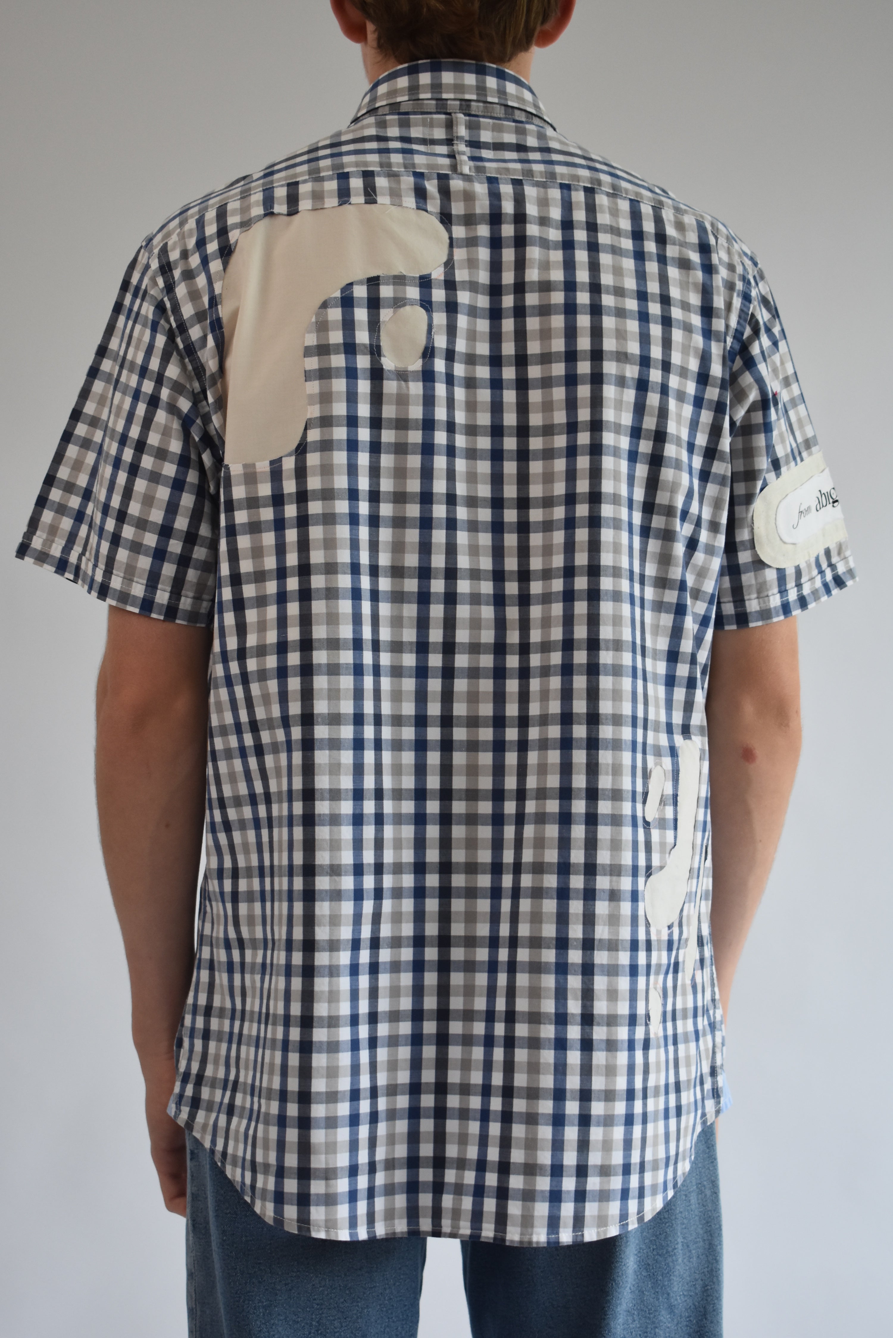 Cut Out Shirt - Beige // AM068