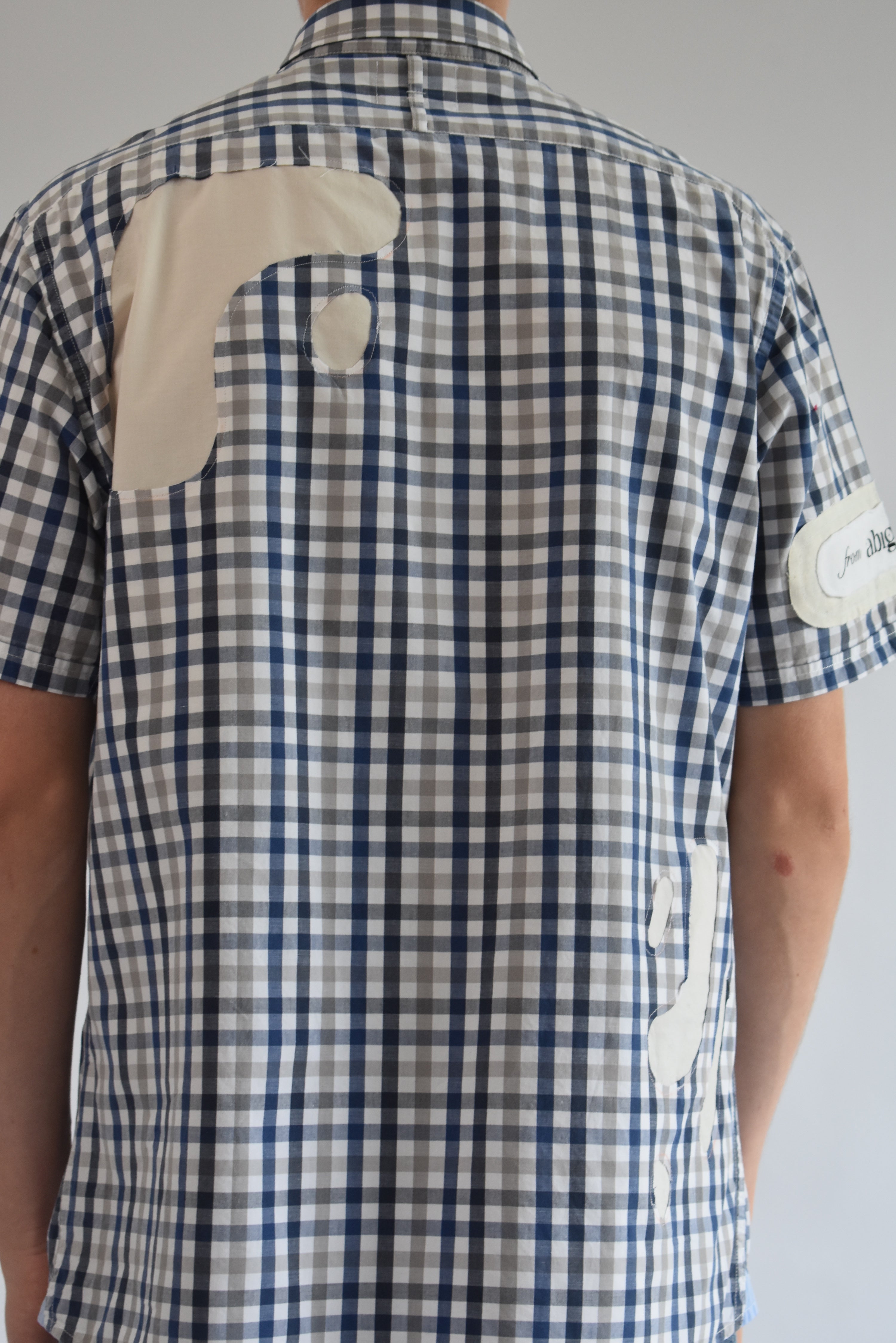 Cut Out Shirt - Beige // AM068