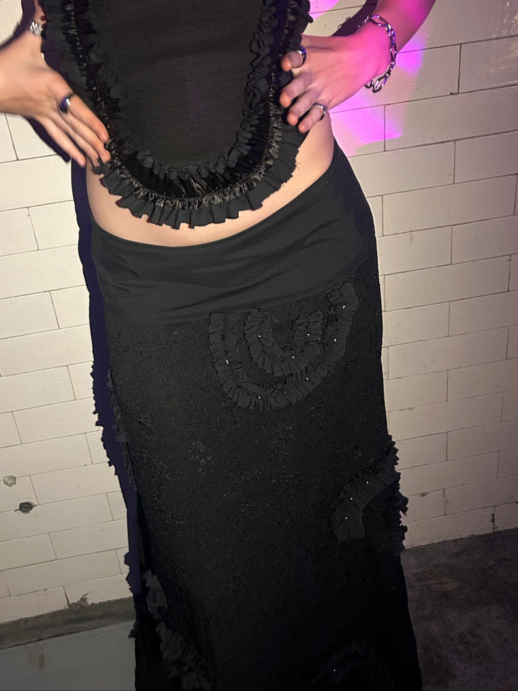 AENAOS KYKLOS MAXI SKIRT